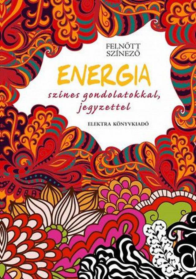 Felnőtt színező - Energia