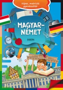 Magyar-német képes, matricás gyerekszótár